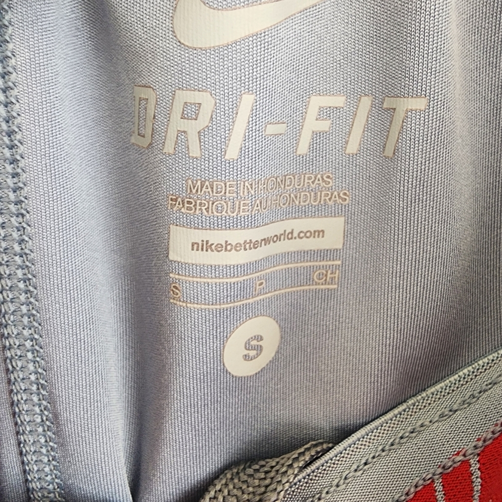 Nike Dri-FIT‎ Basketball Training Shorts Grey Red Size Small - Picture 5 of 6